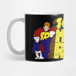 Schoolhouse Rock 70s Cartoon Vintage Logo Mug